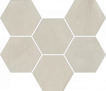 Italon Continuum Mosaico Hexagon Pure 25x29 / Италон Континуум Мосаико Хексагон Пьюр 25x29 